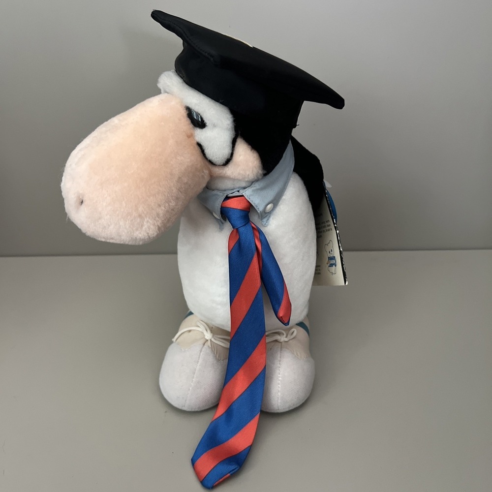 Vintage Opus Yuppie Phase Tie Bloom County 10"‎ Stuffed Animal 1984 Dakin Plush